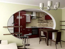 Красивые кухонные арки фото