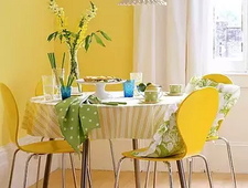 Жёлтые кухни фото